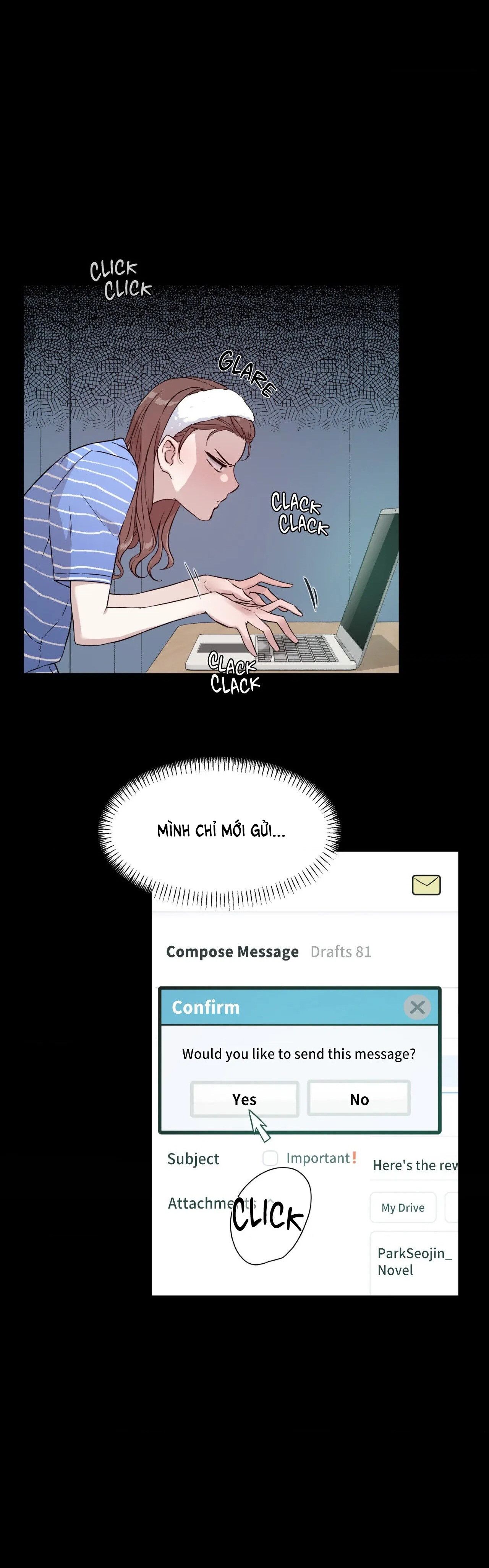 đọc truyện [18+] Những Tưởng Tượng Của Tôi Đang Hoá Thành Thực Chương 7 ảnh 23 tại Giả Dược