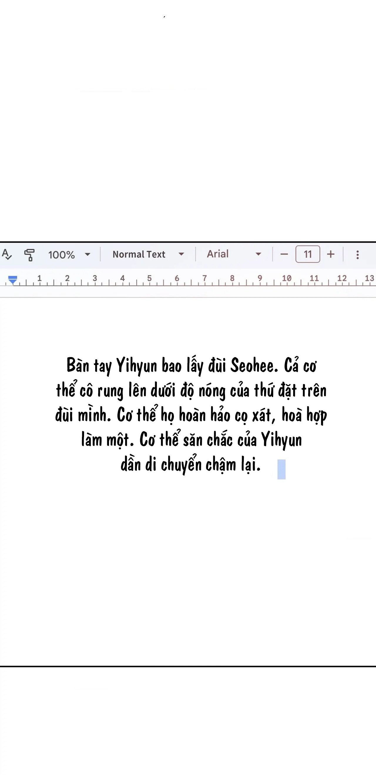 đọc truyện [18+] Những Tưởng Tượng Của Tôi Đang Hoá Thành Thực Chương 7 ảnh 38 tại Giả Dược
