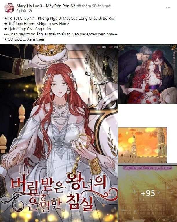 đọc truyện [18+] Phòng Ngủ Bí Mật Của Công Chúa Bị Bỏ Rơi Chương 16.5 ảnh 15 tại Thiên Thai Truyện