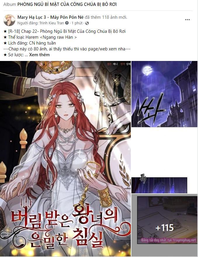 đọc truyện [18+] Phòng Ngủ Bí Mật Của Công Chúa Bị Bỏ Rơi Chương 22.2 ảnh 51 tại Thiên Thai Truyện