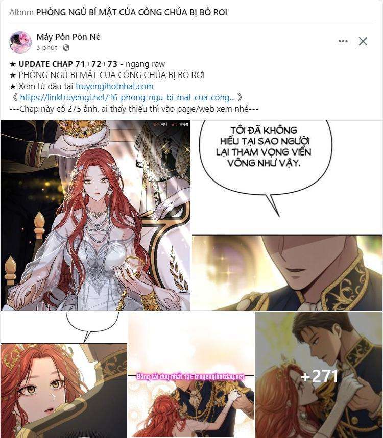 đọc truyện [18+] Phòng Ngủ Bí Mật Của Công Chúa Bị Bỏ Rơi Chương 70.1 ảnh 2 tại Thiên Thai Truyện