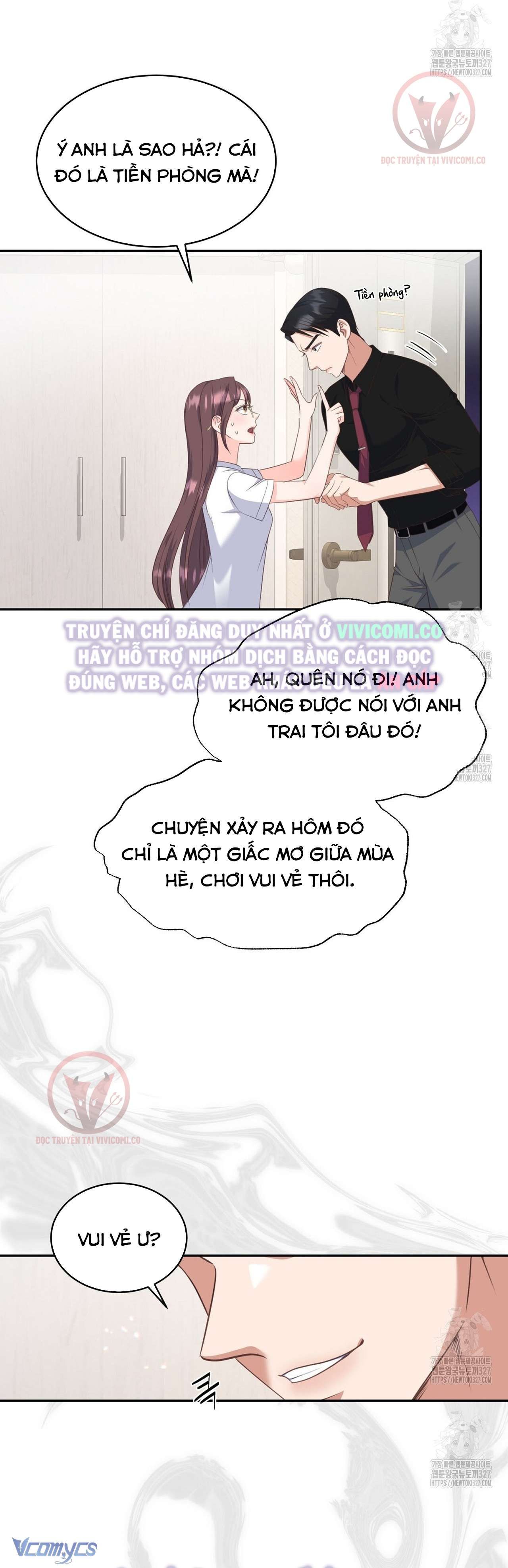 [18+] Sếp Của Anh Trai Tôi Đã Vượt Quá Giới Hạn Chương 4 page 32 - Giả Dược