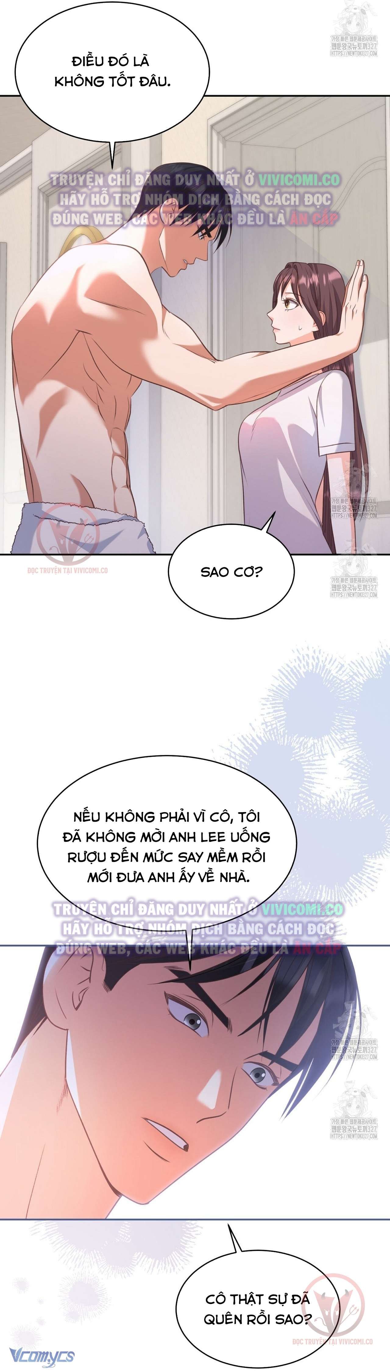 [18+] Sếp Của Anh Trai Tôi Đã Vượt Quá Giới Hạn Chương 5 page 33 - Giả Dược