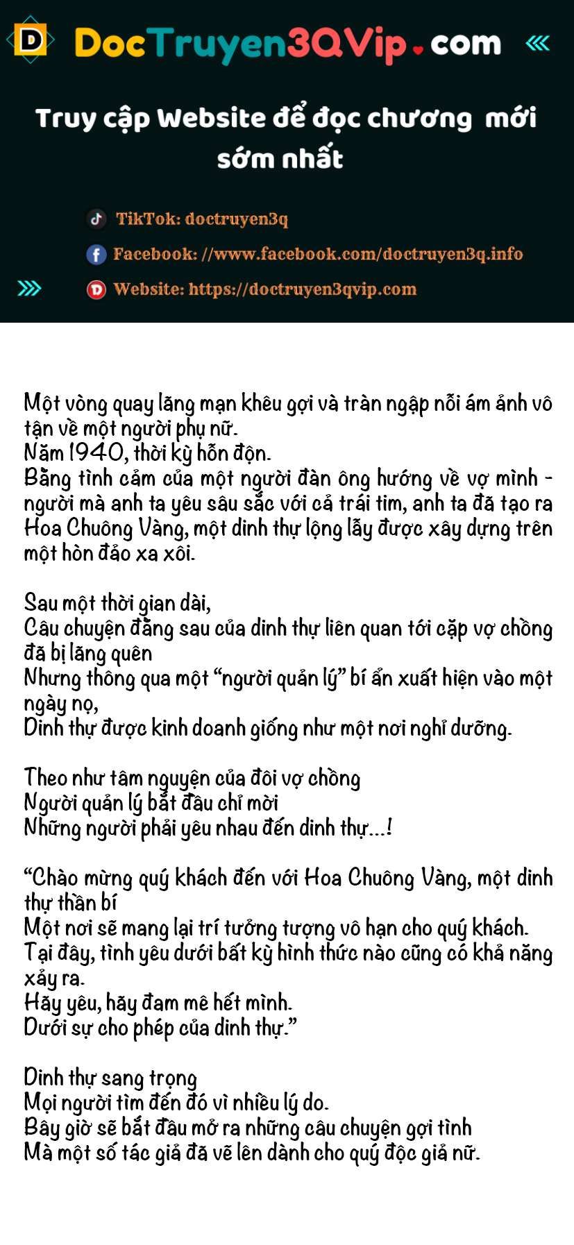 đọc truyện [18+] Series Những Câu Chuyện Tại Dinh Thự Hoa Chuông Vàng Chương 49 ảnh 2 tại Truyện Dạ Ký