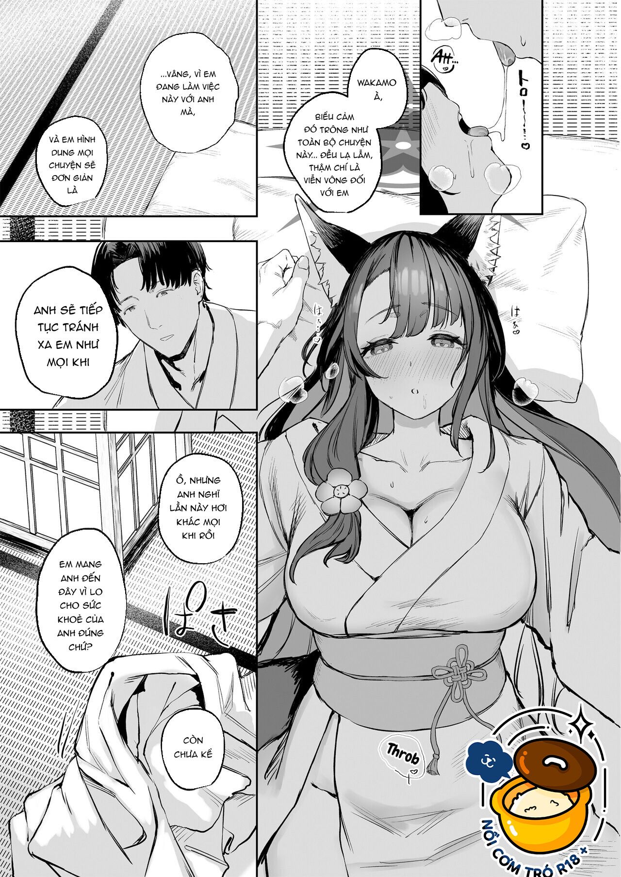 đọc truyện 18+ Sự Hoà Thuận Giữa Tôi Và Wakamo Dưới Hiên Nhà Chương 1 ảnh 10 tại Giả Dược