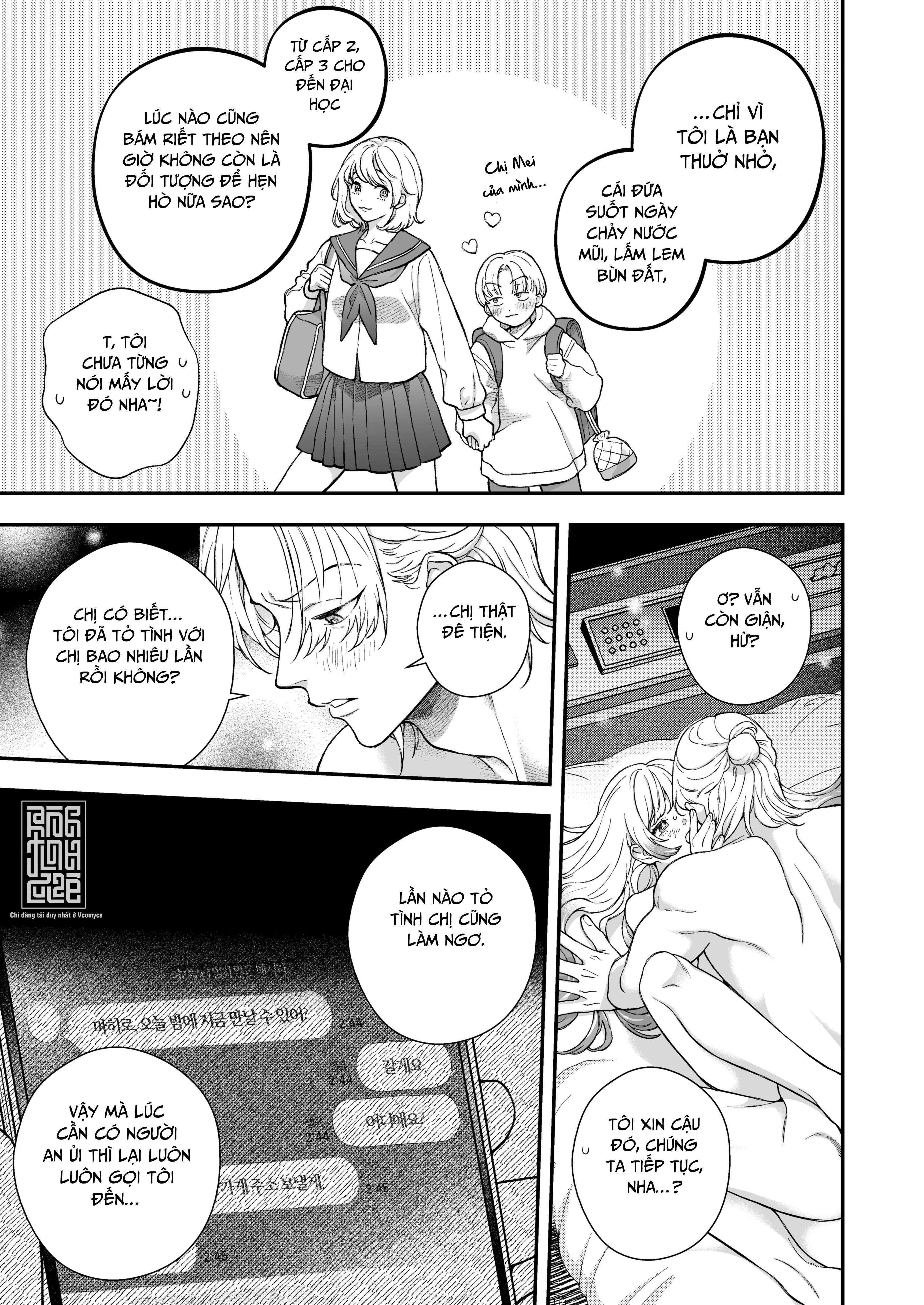 đọc truyện 〖18+〗- Tại Sao Tôi Là Người Duy Nhất Mà Chị Không Chịu Hẹn Hò Vậy? Chương 1 ảnh 32 tại Thiên Thai Truyện