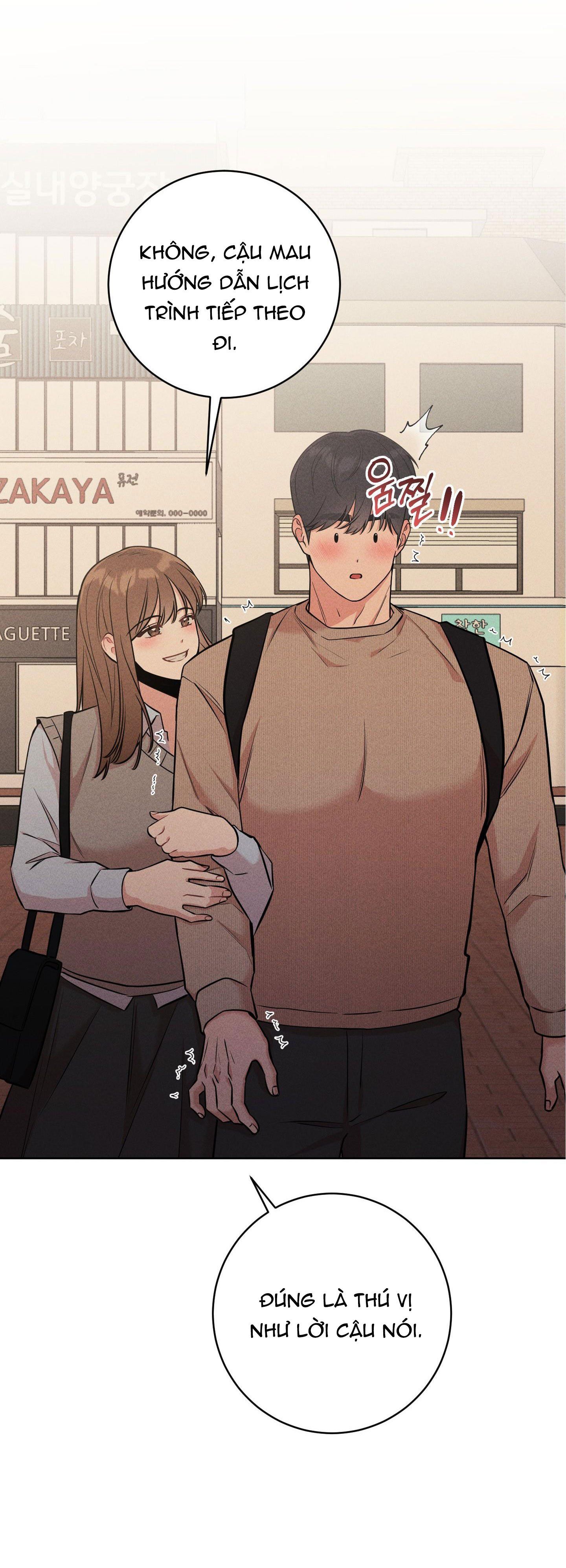 [18+] Thành Người Yêu Kém Tuổi Từ Hôm Nay Chương 11.1 page 38 - Giả Dược
