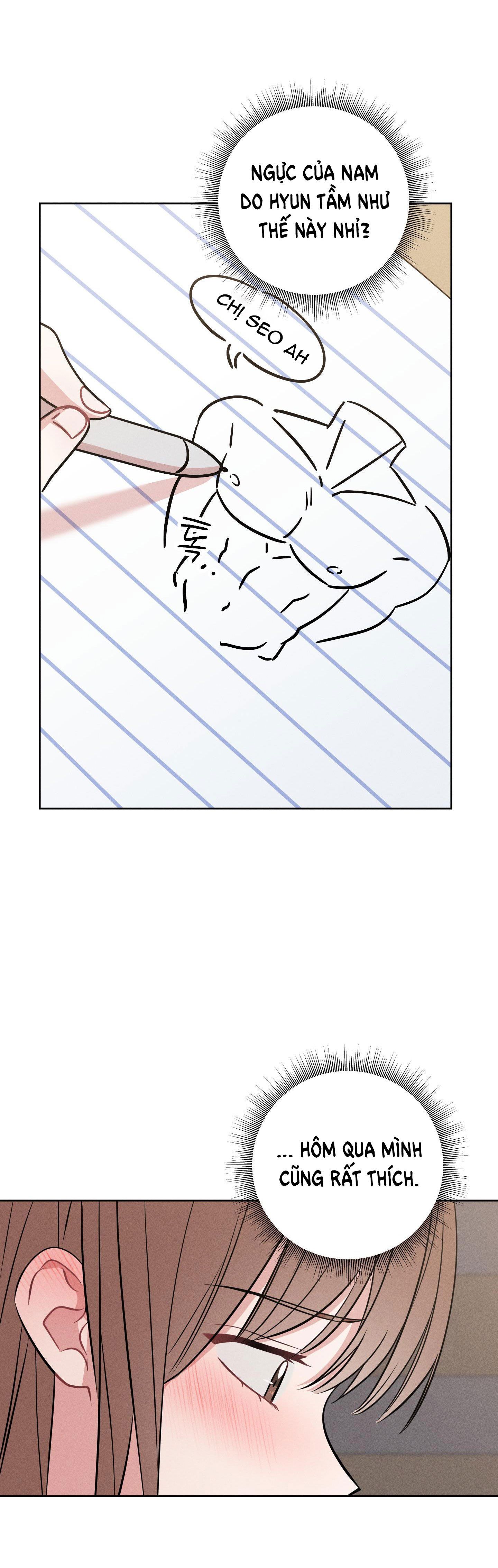 [18+] Thành Người Yêu Kém Tuổi Từ Hôm Nay Chương 13.2 page 22 - Giả Dược