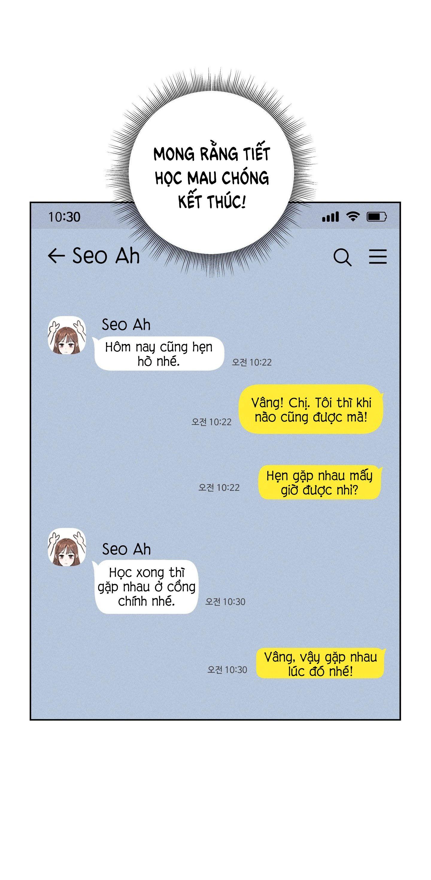 [18+] Thành Người Yêu Kém Tuổi Từ Hôm Nay Chương 14.2 page 12 - Giả Dược