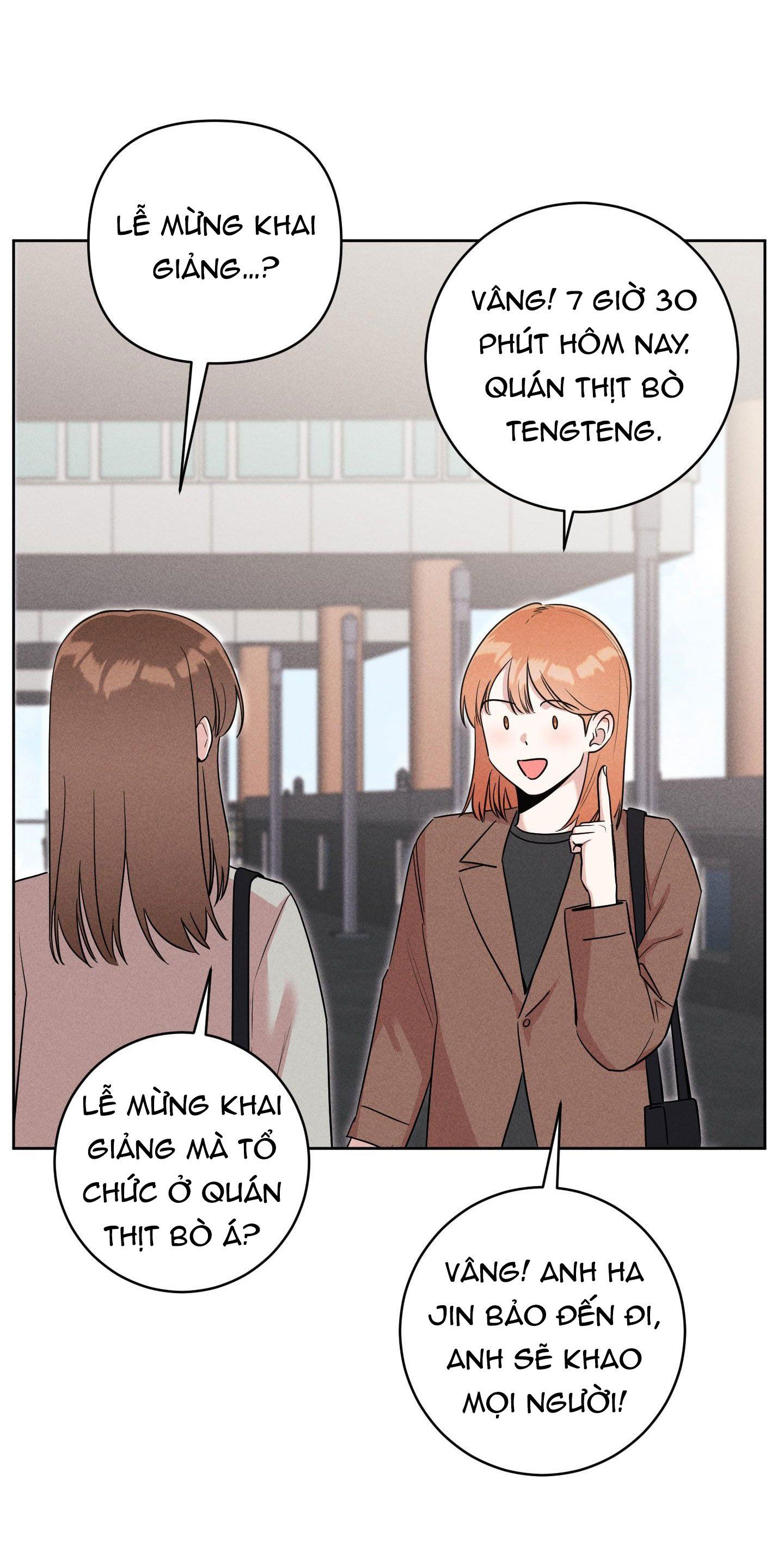 [18+] Thành Người Yêu Kém Tuổi Từ Hôm Nay Chương 14.2 page 4 - Giả Dược