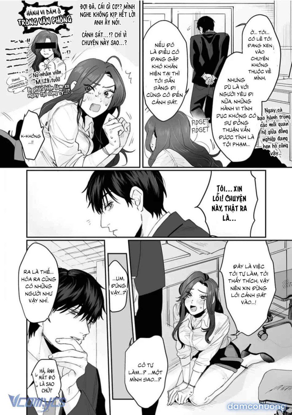 đọc truyện [18+] Tình Yêu Thuần Khiết: Người Cởi Trói × Kẻ Muốn Bị Trói Chương 1 ảnh 23 tại Thiên Thai Truyện