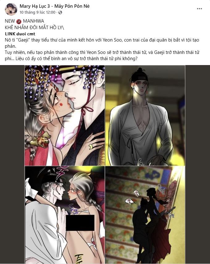 đọc truyện [18+] Tôi Đã Kết Hôn Với Kẻ Thù Giết Cha Mẹ Chương 18.1 ảnh 7 tại Giả Dược
