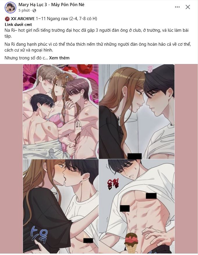 đọc truyện [18+] Tôi Đã Kết Hôn Với Kẻ Thù Giết Cha Mẹ Chương 21.1 ảnh 7 tại Giả Dược