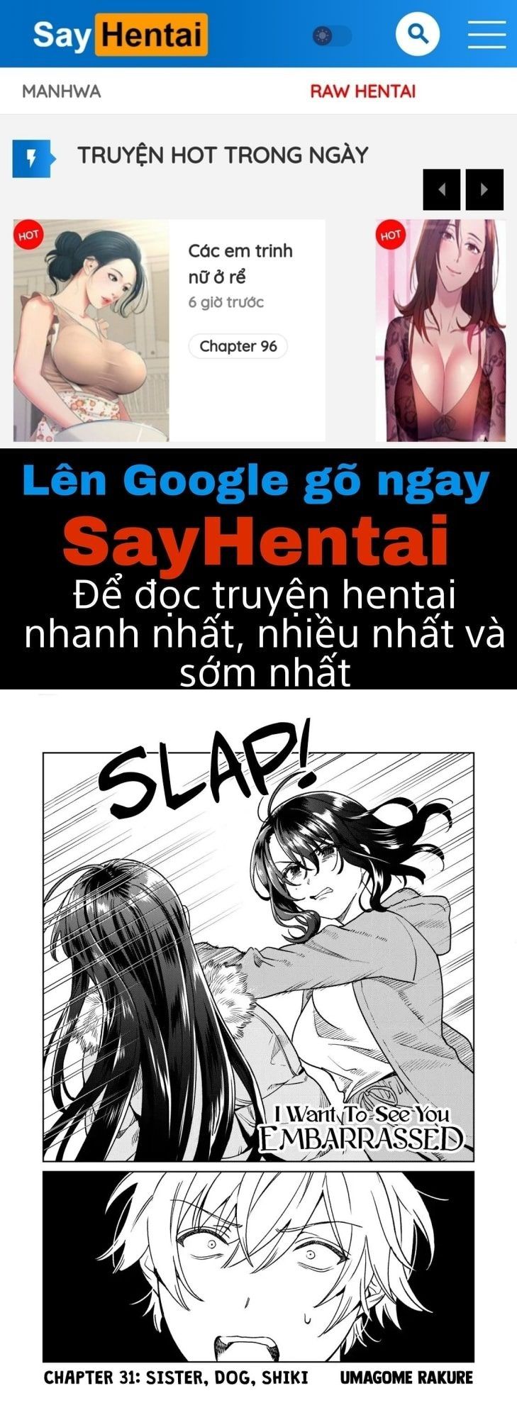 đọc truyện [18+] Tôi Muốn Thấy Dáng Vẻ Ngại Ngùng Của Cậu Chương 31.1 ảnh 1 tại Giả Dược