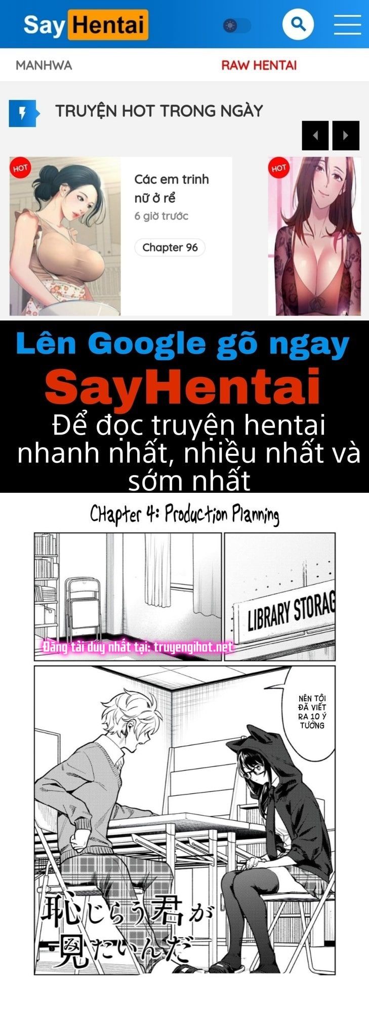 đọc truyện [18+] Tôi Muốn Thấy Dáng Vẻ Ngại Ngùng Của Cậu Chương 4 ảnh 1 tại Giả Dược