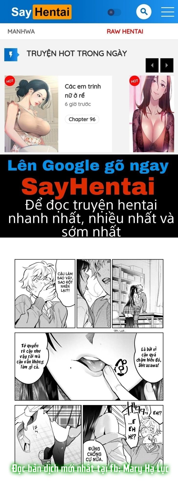 đọc truyện [18+] Tôi Muốn Thấy Dáng Vẻ Ngại Ngùng Của Cậu Chương 46.1 ảnh 1 tại Giả Dược