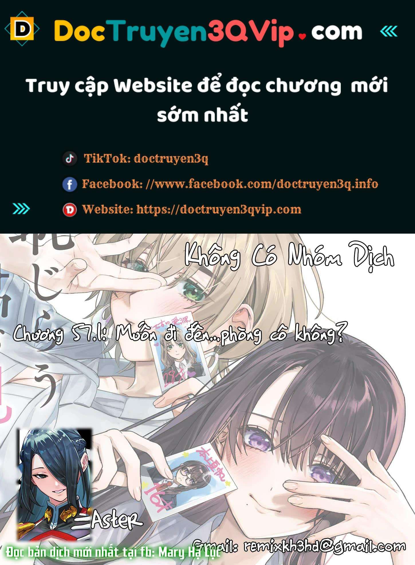 đọc truyện [18+] Tôi Muốn Thấy Dáng Vẻ Ngại Ngùng Của Cậu Chương 57.1 ảnh 2 tại Truyện Dạ Ký