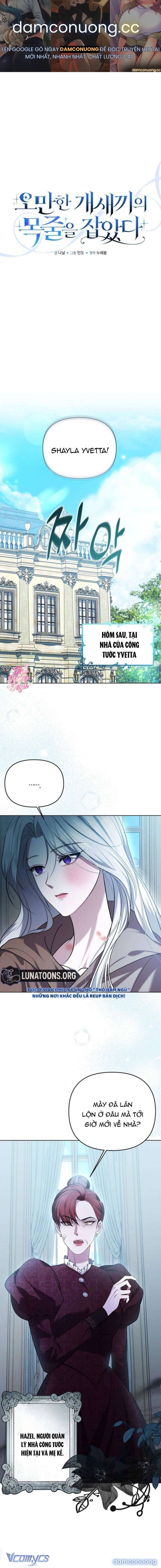 đọc truyện [18+] Tôi Nắm Xiềng Xích Của Một Tên Khốn Ngạo Mạn Chương 1 ảnh 2 tại Thiên Thai Truyện