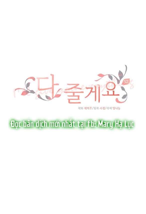 đọc truyện [18+] Tôi Sẽ Cho Em Hết Chương 52.1 ảnh 2 tại Thiên Thai Truyện