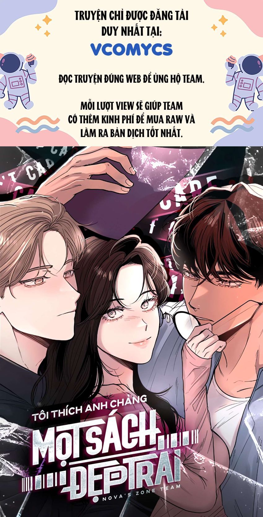 [18+] Tôi Thích Anh Chàng Mọt Sách Đẹp Trai?! Chương 3 page 1 - Giả Dược