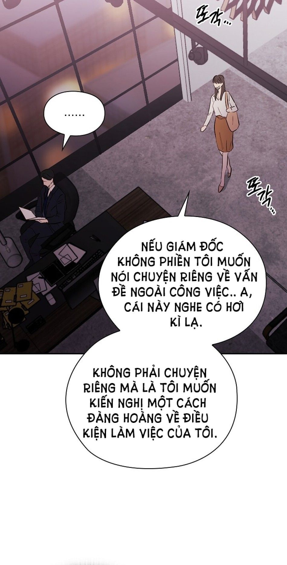 đọc truyện [18+] Trong Công Ty Thì Hãy Đứng Đắn Chương 1 ảnh 49 tại Giả Dược