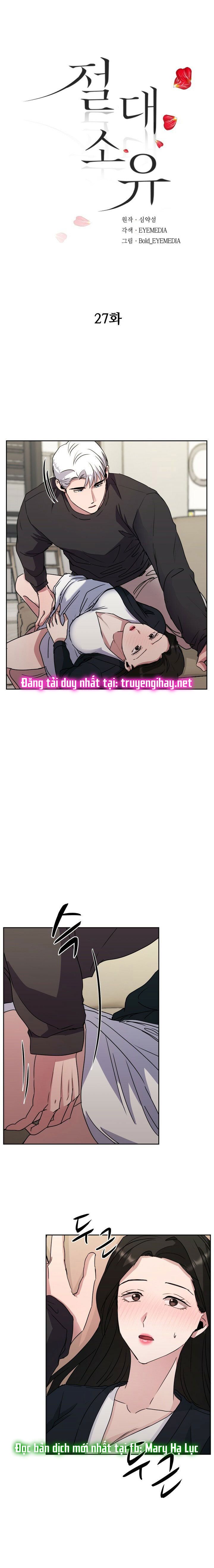 đọc truyện [18+] Tuyệt Đối Chiếm Hữu Chương 27.1 ảnh 3 tại Giả Dược