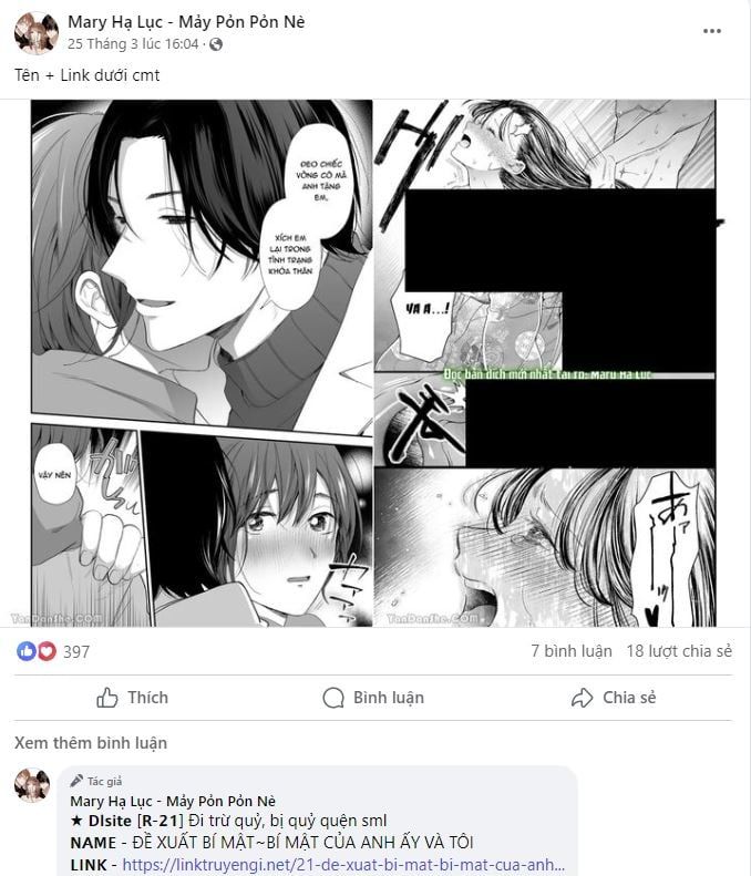 [18+] Vị Của Sếp Chương 38.1 page 3 - Giả Dược