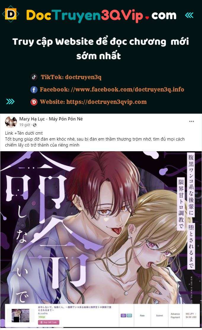 [18+] Vị Của Sếp Chương 39.1 page 1 - Giả Dược