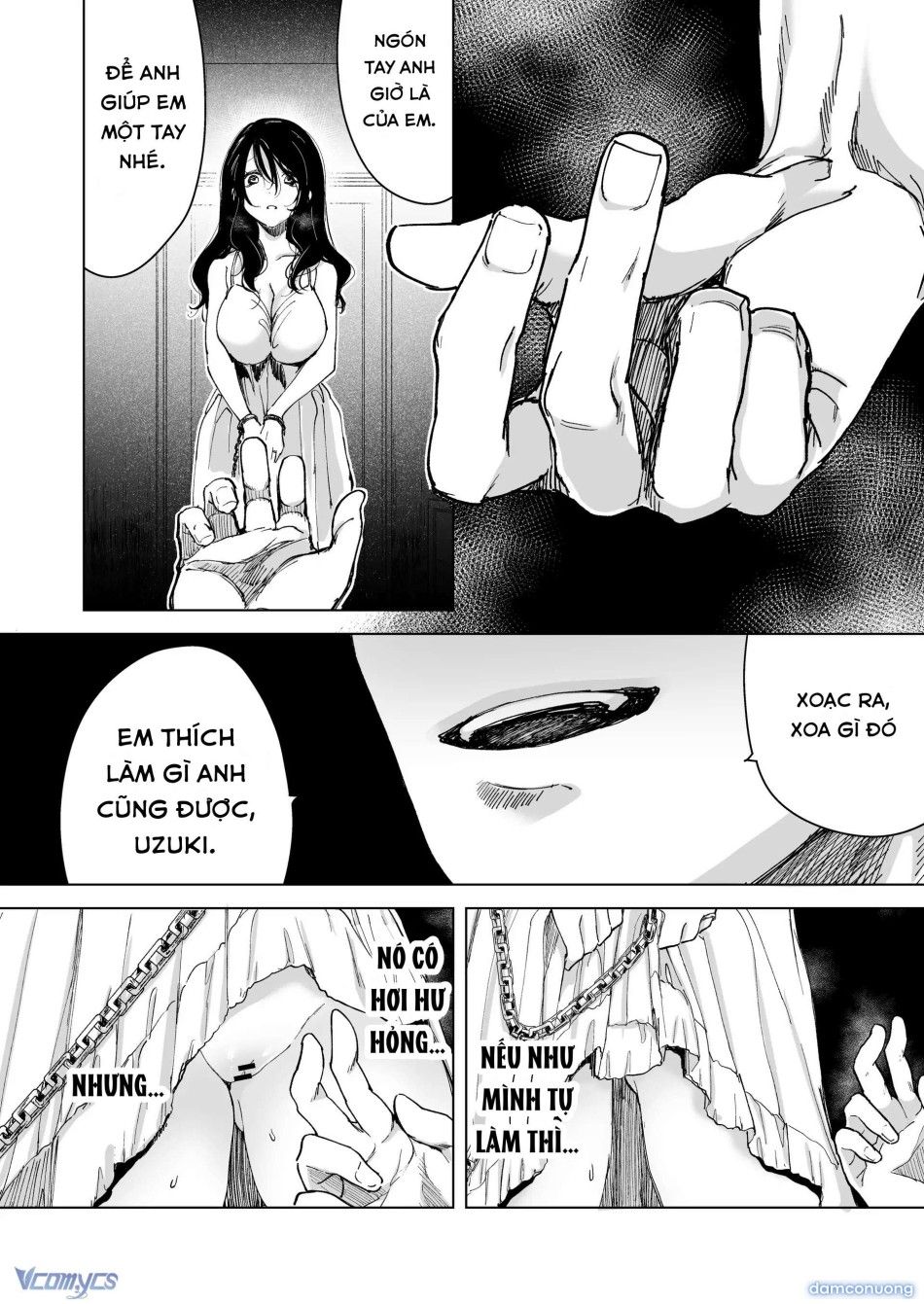 đọc truyện 『18+』anh Cảnh Sát Nhà Bên Si Tình - Cô Vợ Ngày Ngày Bị Giam Giữ Và Ntr Trong Lồng Sắt Chương 3 ảnh 3 tại Thiên Thai Truyện