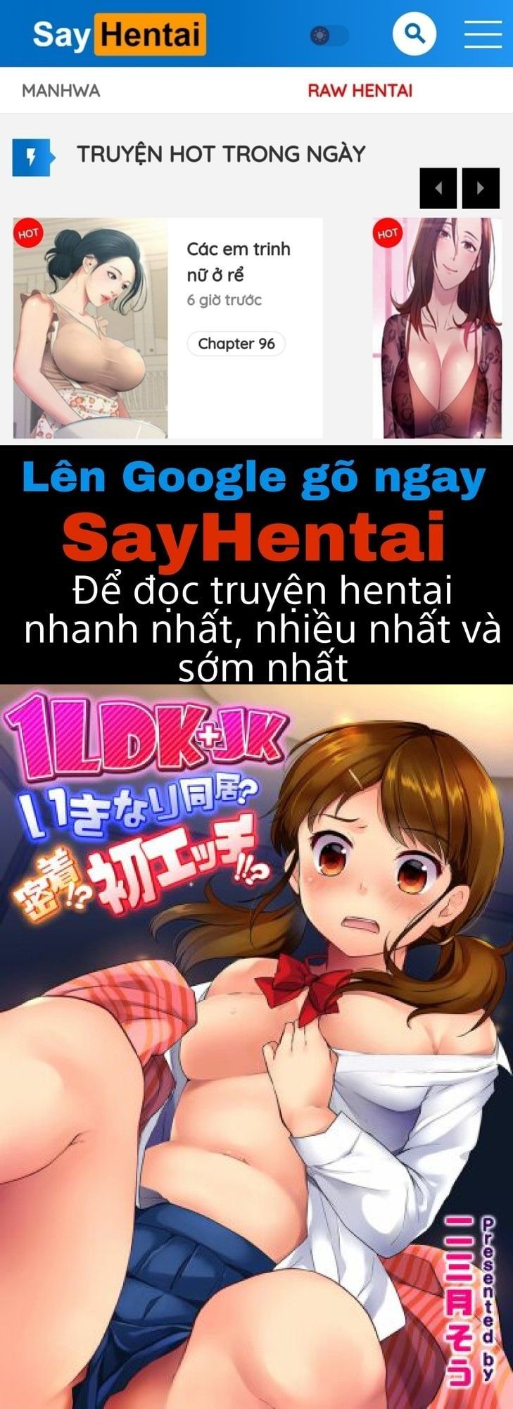 đọc truyện 1ldk+jk Ikinari Doukyo? Mitchaku!? Hatsu Ecchi!!? Chương 1 ảnh 1 tại Giả Dược