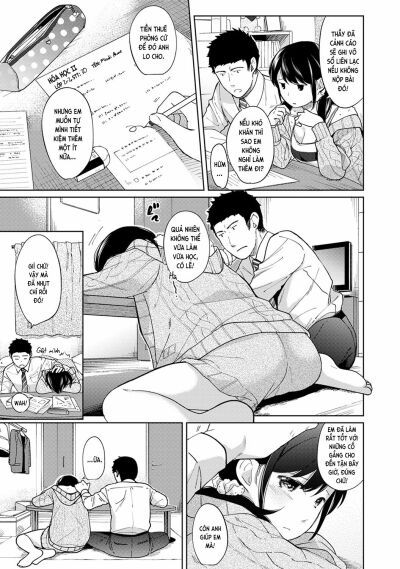 đọc truyện 1ldk+jk Ikinari Doukyo? Mitchaku!? Hatsu Ecchi!!? Chương 10 ảnh 6 tại Giả Dược
