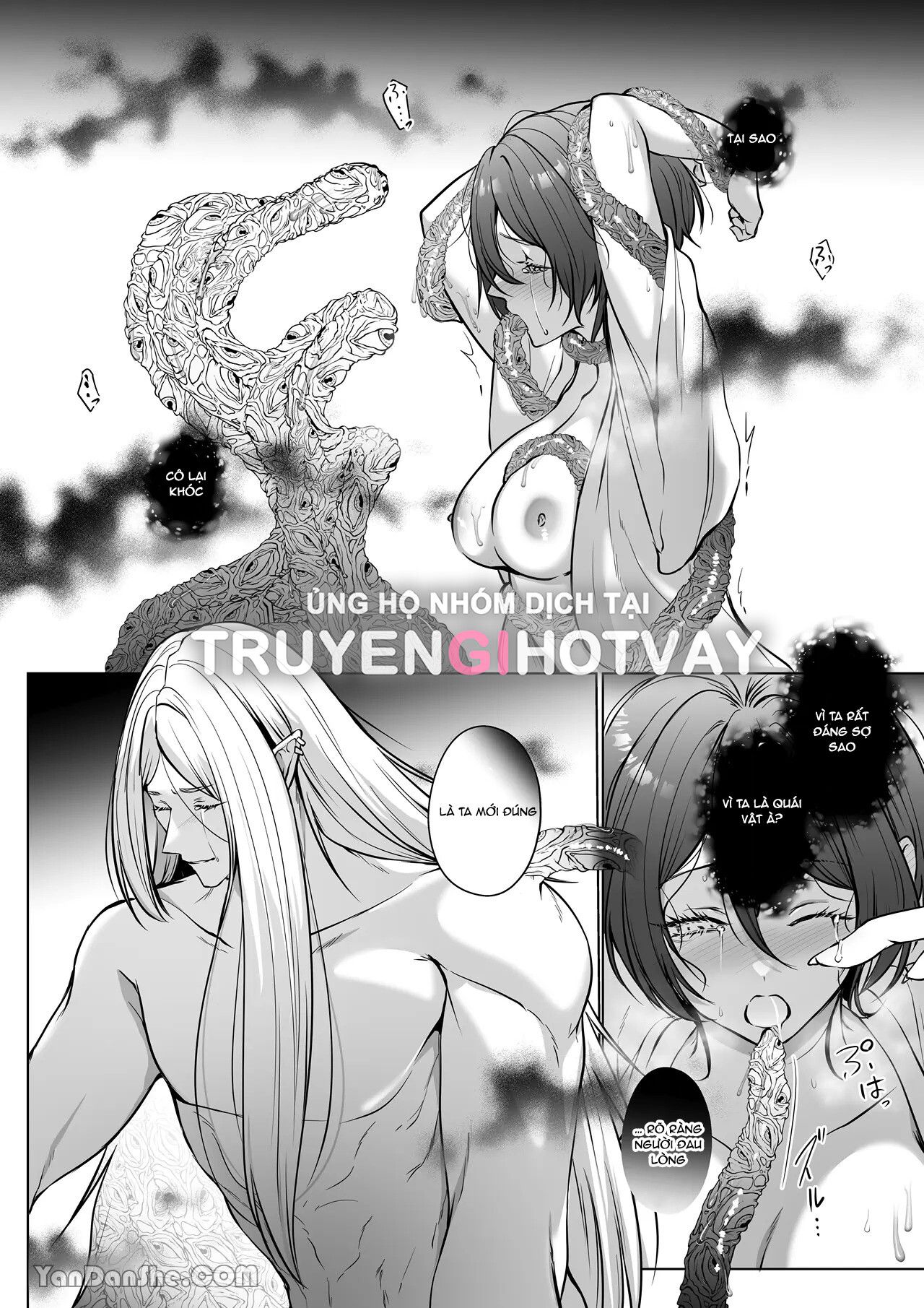 đọc truyện [21+] Bạch Mục Quỷ Ghét Con Người Nhưng Lại Thèm Khát Được Nhìn Thấy Mọi Nơi Trên Cơ Thể Của Thiếu Nữ Bị Hiến Tế Chương 2 ảnh 19 tại Giả Dược