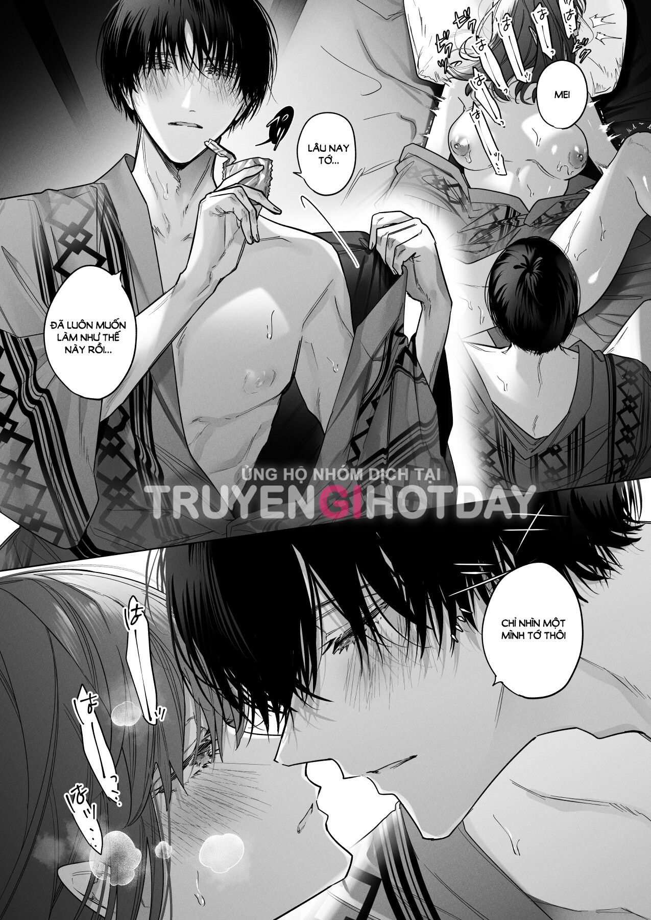 đọc truyện [21+] Bạn Thời Thơ Ấu Với Vẻ Ngoài Trong Sáng Chương 4 ảnh 18 tại Giả Dược