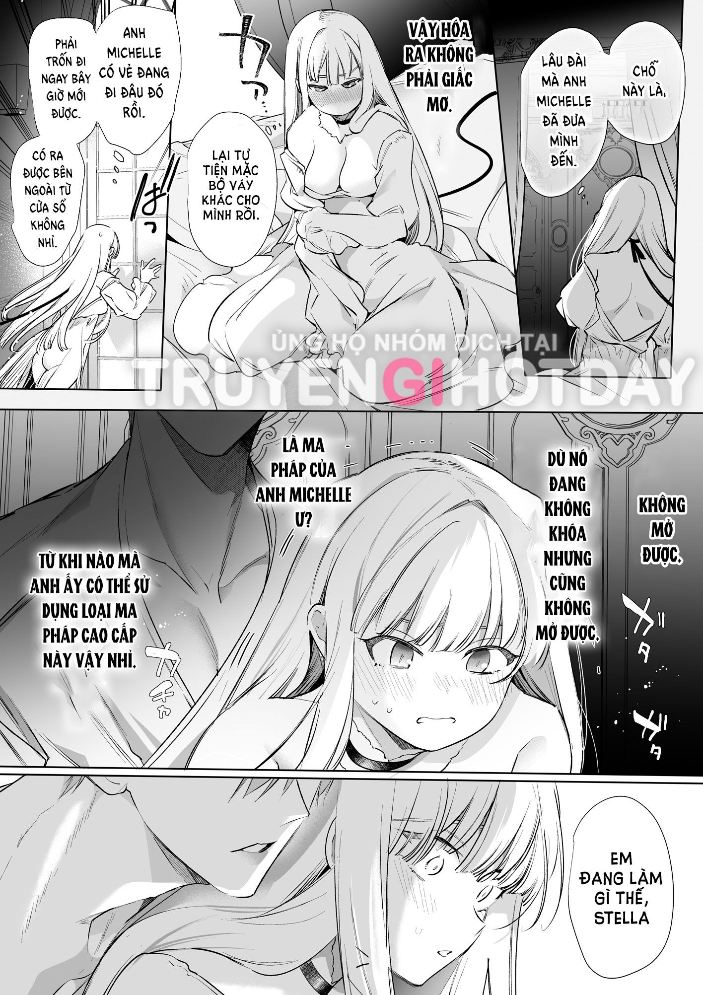 đọc truyện [21+] Cô Tiểu Thư Bỏ Trốn Bị Vây Hãm Trong Mật Ngọt Ân Ái - Yatomomin - Yandere Chương 3.2 ảnh 9 tại Thiên Thai Truyện