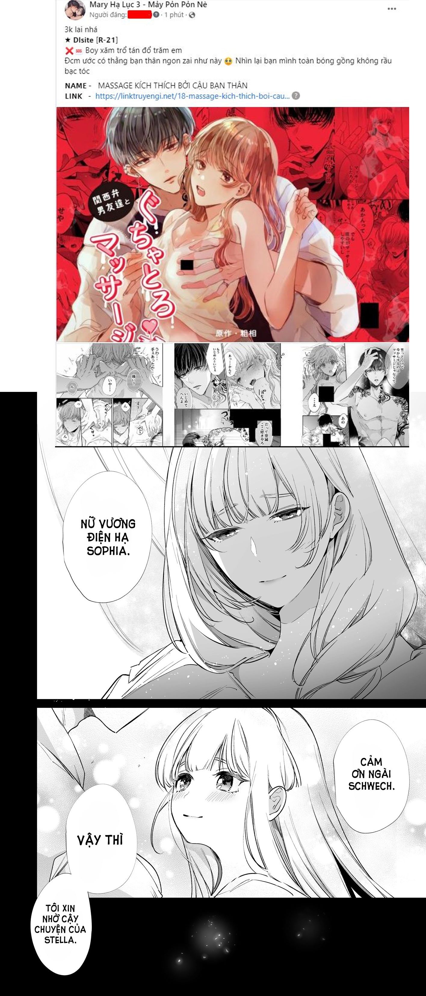 đọc truyện [21+] Cô Tiểu Thư Bỏ Trốn Bị Vây Hãm Trong Mật Ngọt Ân Ái - Yatomomin - Yandere Chương 7.2 ảnh 8 tại Thiên Thai Truyện