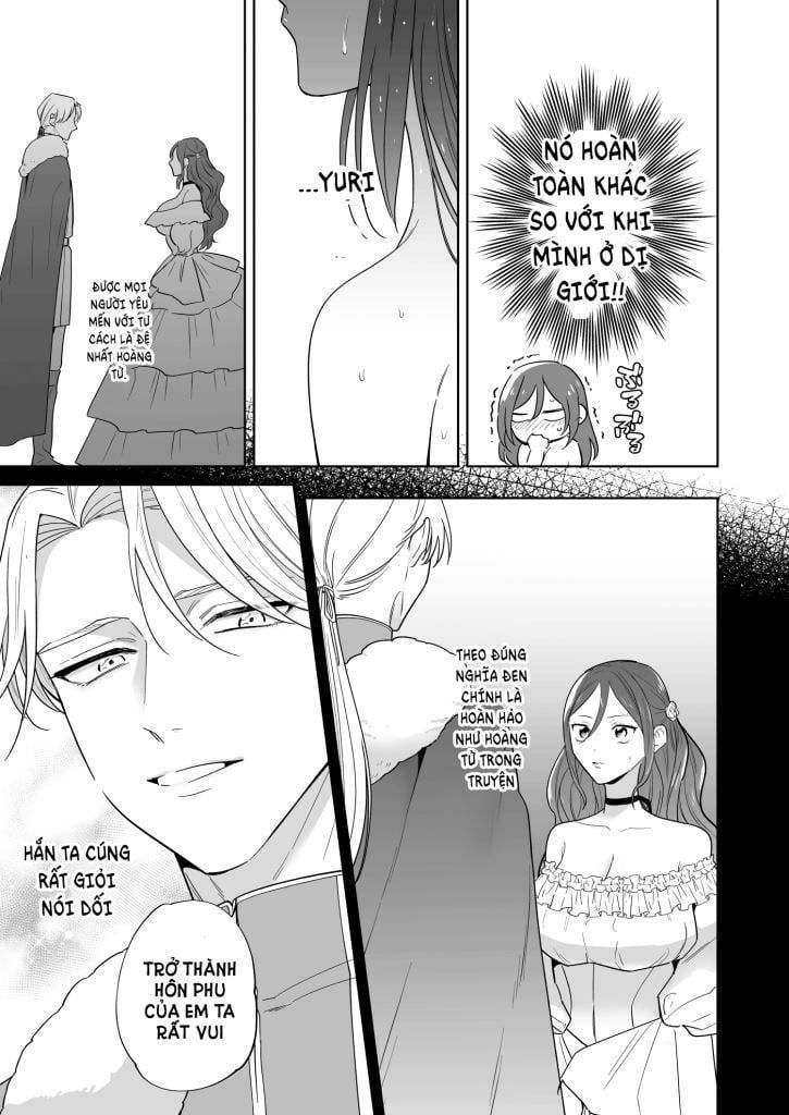 đọc truyện [21+] Cựu Nhân Vật Phản Diện Và Hoàng Tử Sa Ngã - Nam Yandere Chương 2.2 ảnh 9 tại Thiên Thai Truyện