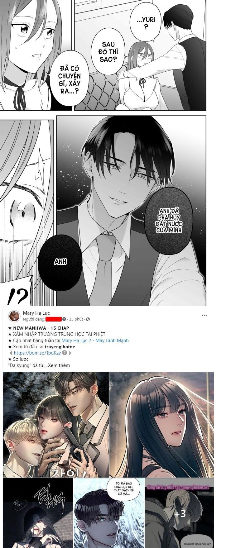 đọc truyện [21+] Cựu Nhân Vật Phản Diện Và Hoàng Tử Sa Ngã - Nam Yandere Chương 3.1 ảnh 11 tại Thiên Thai Truyện