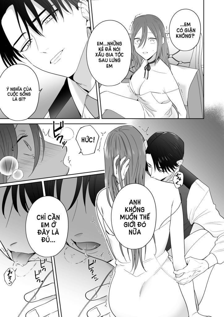đọc truyện [21+] Cựu Nhân Vật Phản Diện Và Hoàng Tử Sa Ngã - Nam Yandere Chương 3.2 ảnh 3 tại Thiên Thai Truyện