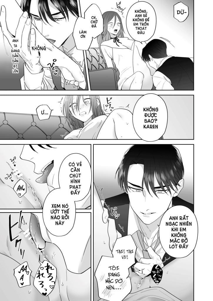 đọc truyện [21+] Cựu Nhân Vật Phản Diện Và Hoàng Tử Sa Ngã - Nam Yandere Chương 3.2 ảnh 9 tại Thiên Thai Truyện