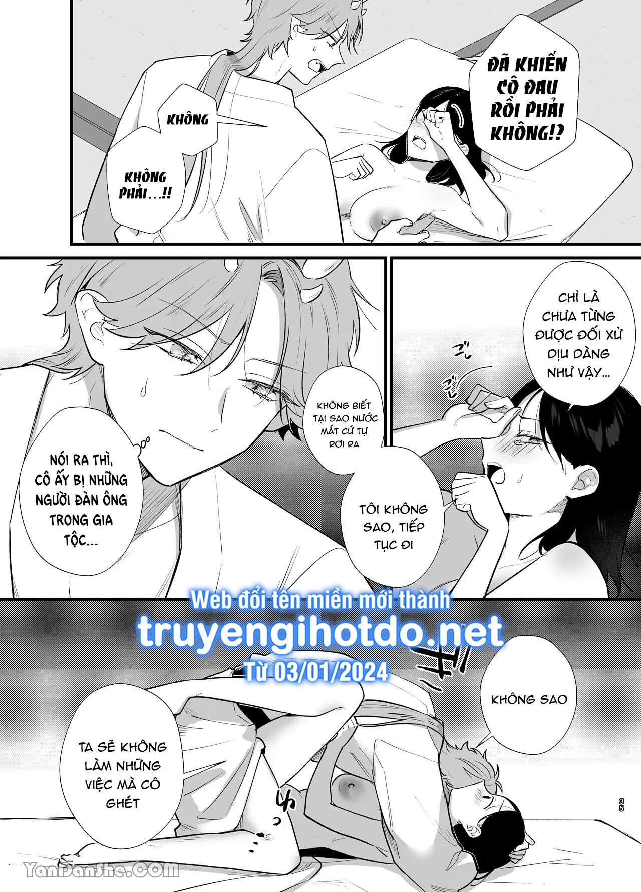 đọc truyện [21+] Gia Chủ Kế Nhiệm Nữ Giả Nam Bị Quỷ Rước Về Làm Vợ Chương 2 ảnh 15 tại Giả Dược