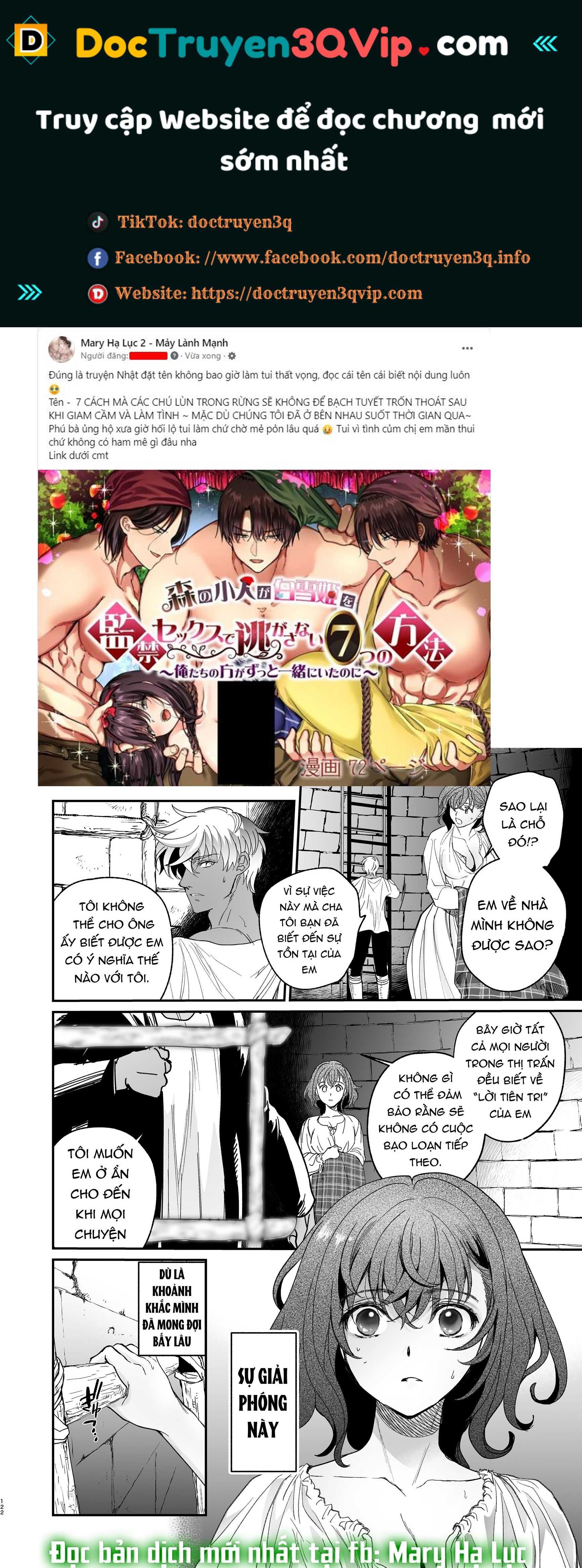 [21+] Hạt Giống Của Vương Tử Giúp Ma Nữ Thoát Khỏi Hành Quyết Chương 19 page 1 - Giả Dược