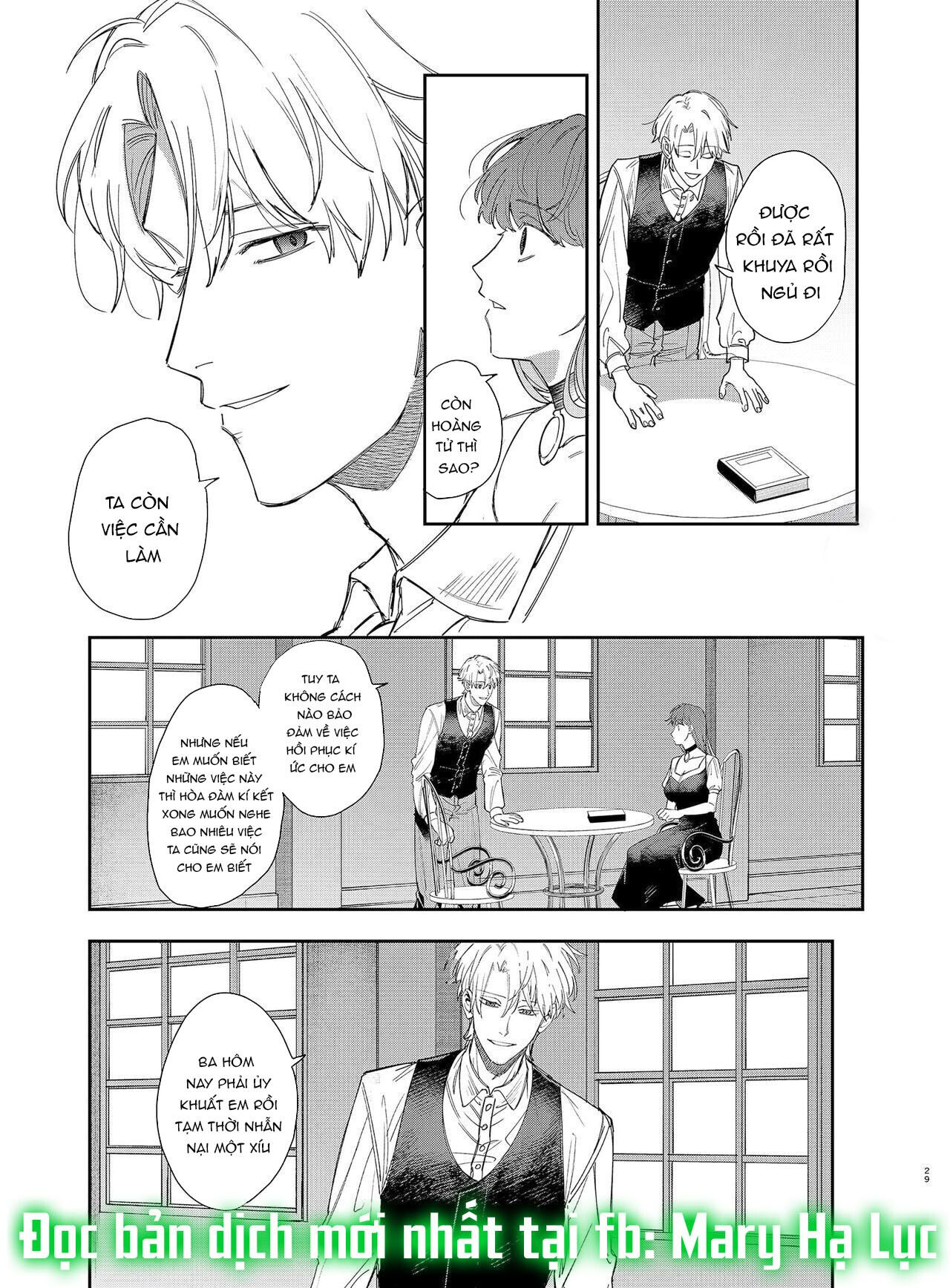 đọc truyện 21+ Hoàng Tử Yandere Xin Hãy Tránh Xa Một Nô Bộc Cuồng Công Việc Như Tôi Chương 3 ảnh 29 tại Giả Dược