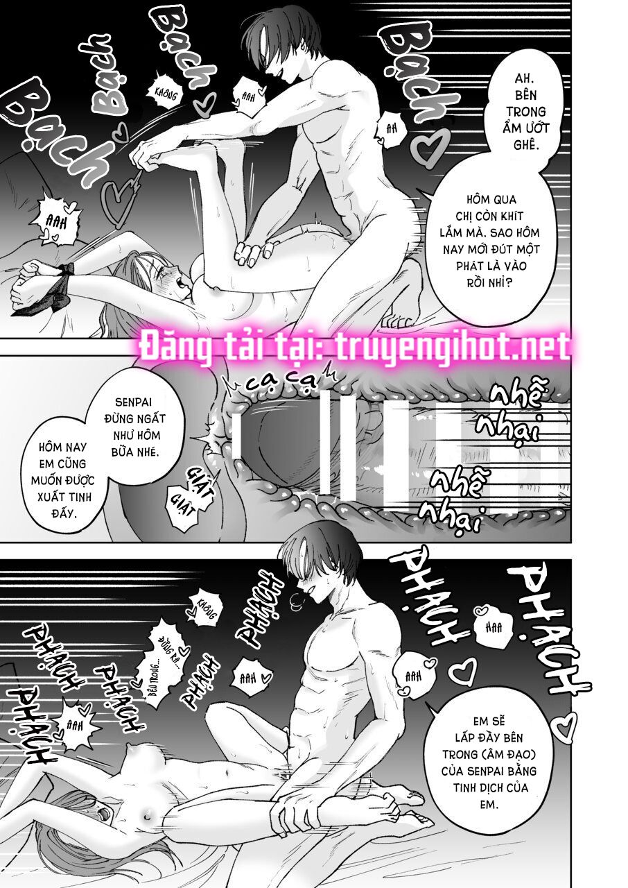 đọc truyện [21+] Sakaki-kun Vô Dụng, Lên Giường Hoá Thú Trong Đêm Chương 2.1 ảnh 7 tại Giả Dược