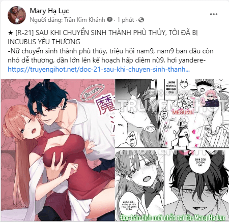 đọc truyện [21+] Sau Khi Chuyển Sinh Thành Phù Thủy, Tôi Đã Bị Incubus Yêu Thương Chương 2.2 ảnh 13 tại Truyện Dạ Ký