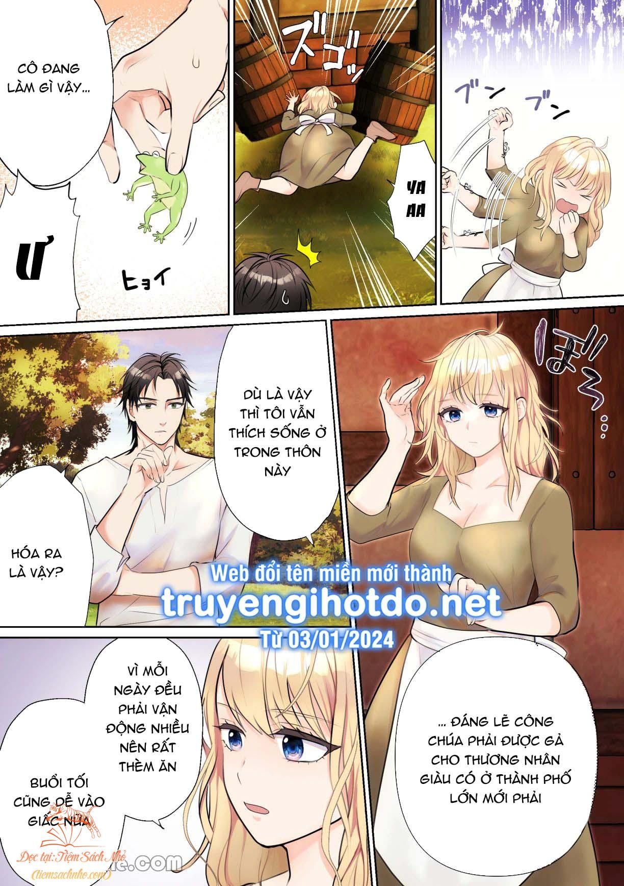 đọc truyện [21+] Tình Trạng Hôn Nhân Của Vị Công Chúa Lưu Đày Chương 2 ảnh 4 tại Giả Dược