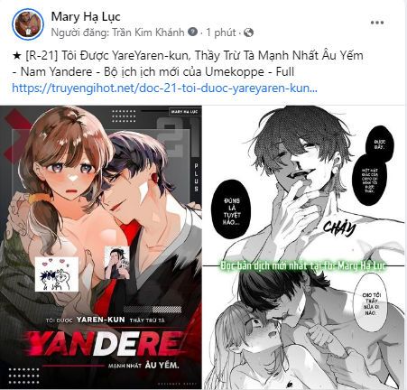 đọc truyện [21+] Tôi Được Yaren-kun, Thầy Trừ Tà Yandere Mạnh Nhất Âu Yếm - Nam Yandere Chương 1.2 ảnh 1 tại Giả Dược