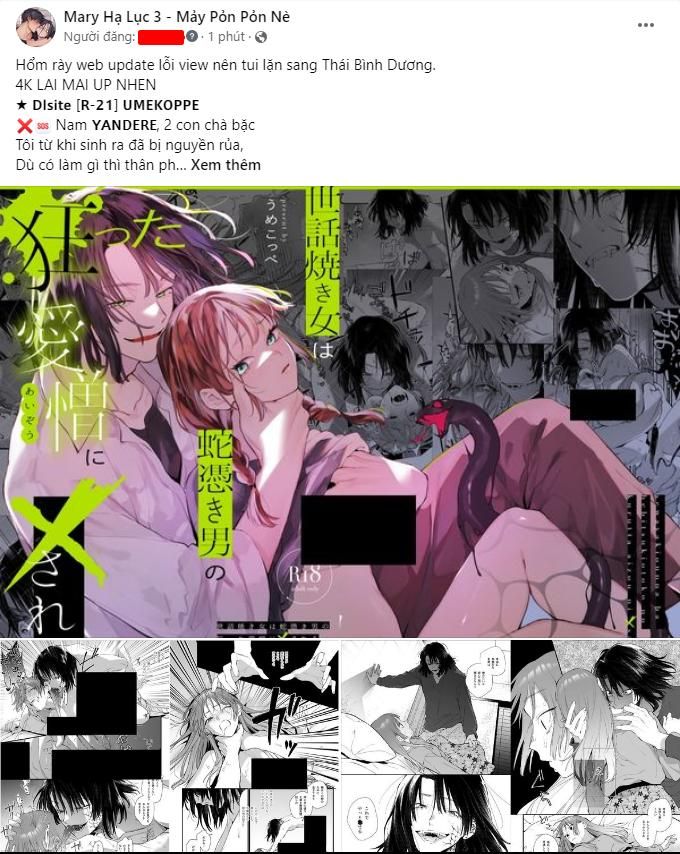 đọc truyện [21+] Tôi Được Yaren-kun, Thầy Trừ Tà Yandere Mạnh Nhất Âu Yếm - Nam Yandere Chương 10.1 ảnh 2 tại Truyện Dạ Ký