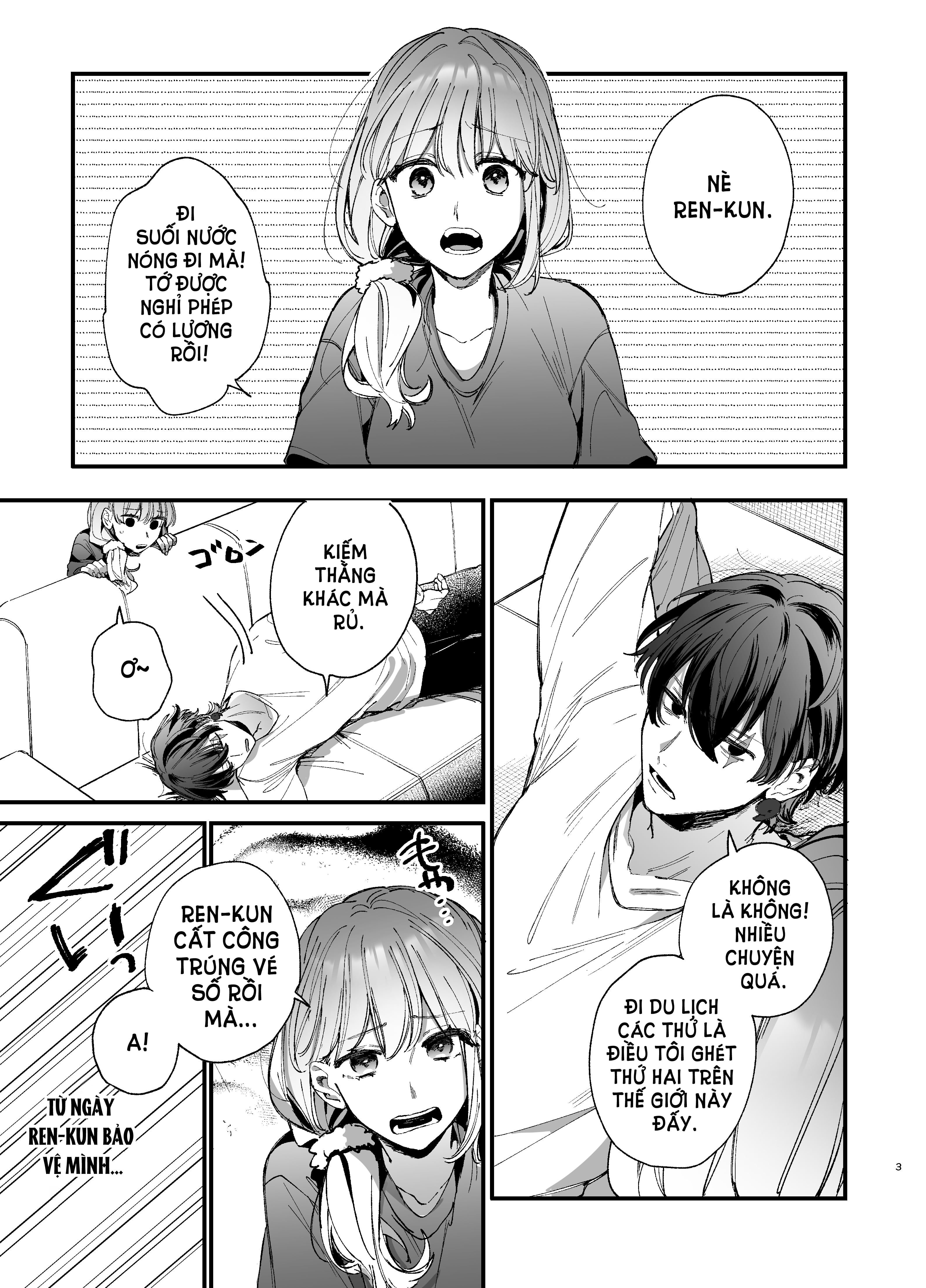 đọc truyện [21+] Tôi Được Yaren-kun, Thầy Trừ Tà Yandere Mạnh Nhất Âu Yếm - Nam Yandere Chương 6.1 ảnh 4 tại Giả Dược