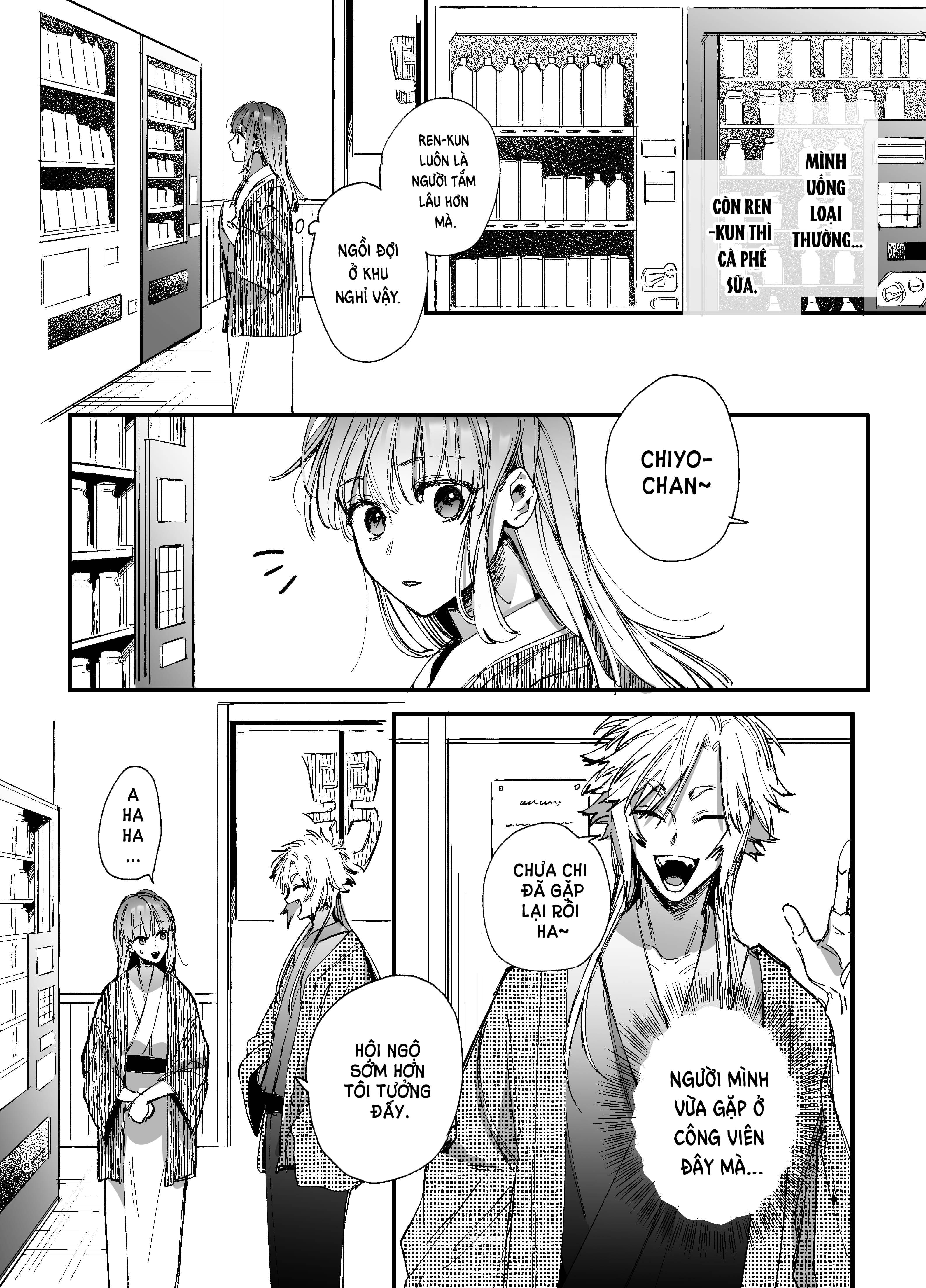 đọc truyện [21+] Tôi Được Yaren-kun, Thầy Trừ Tà Yandere Mạnh Nhất Âu Yếm - Nam Yandere Chương 6.2 ảnh 10 tại Giả Dược