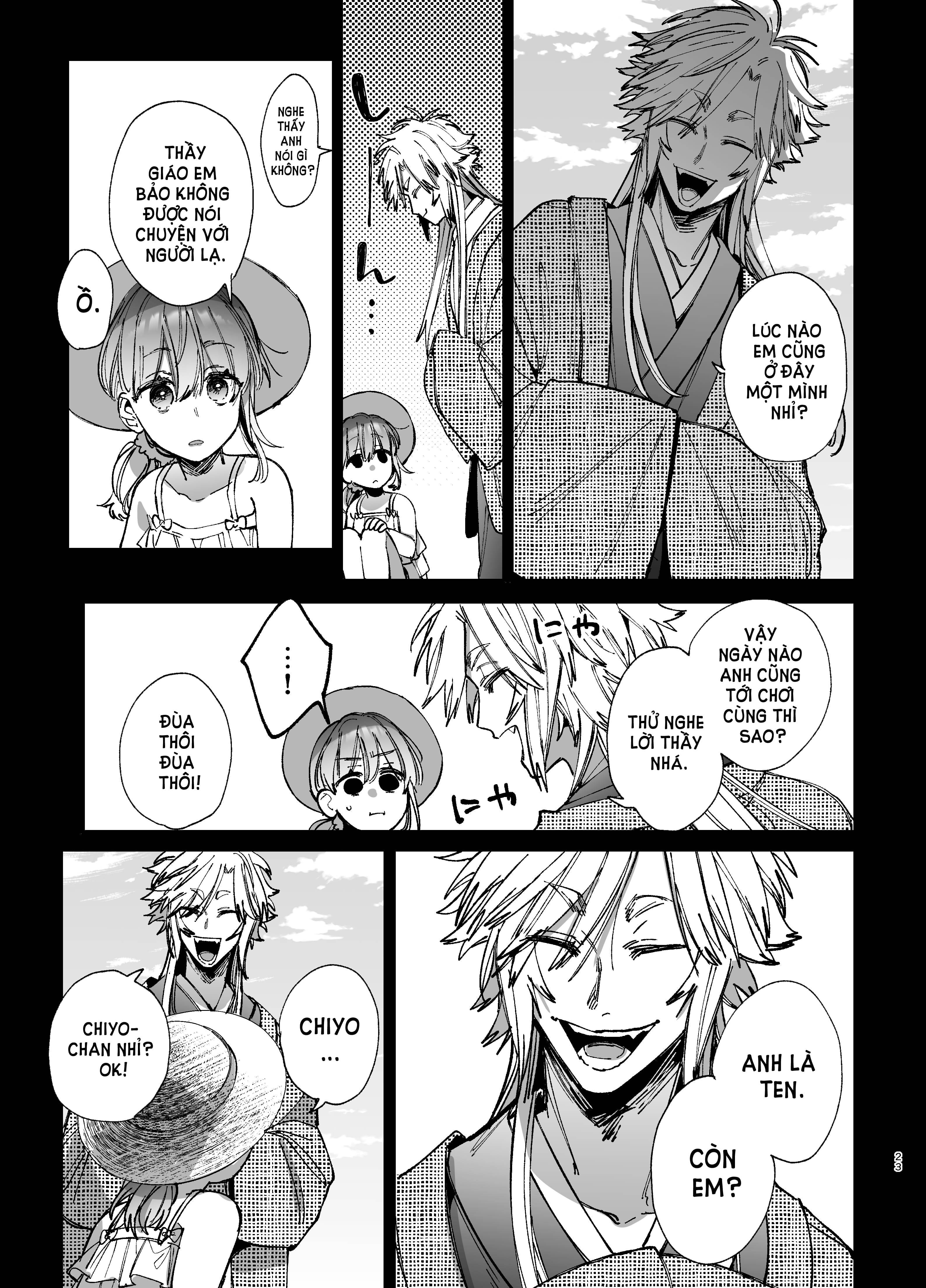 đọc truyện [21+] Tôi Được Yaren-kun, Thầy Trừ Tà Yandere Mạnh Nhất Âu Yếm - Nam Yandere Chương 7.1 ảnh 4 tại Giả Dược
